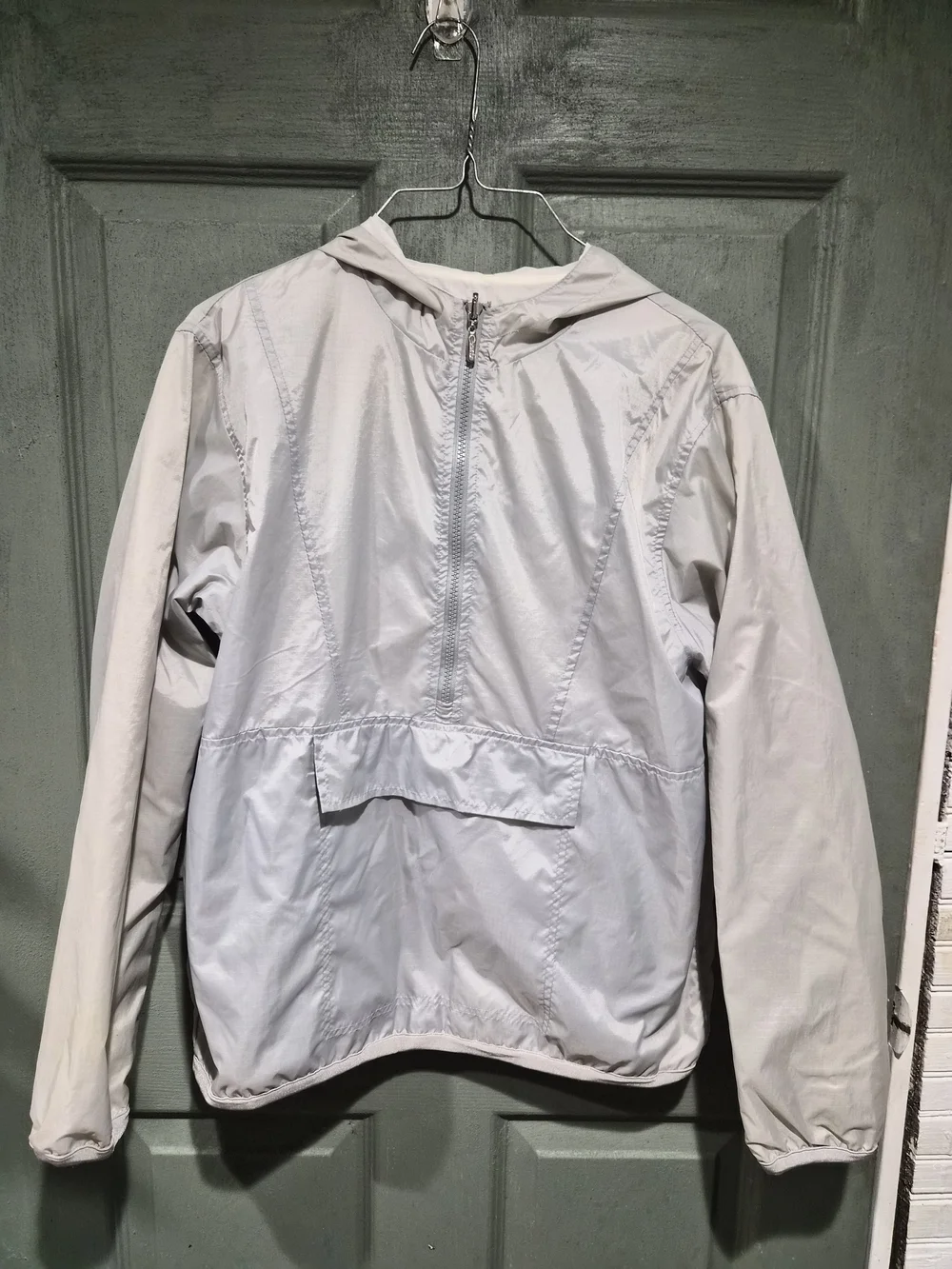 Catalina White Hooded Jacket with Subtle Logo